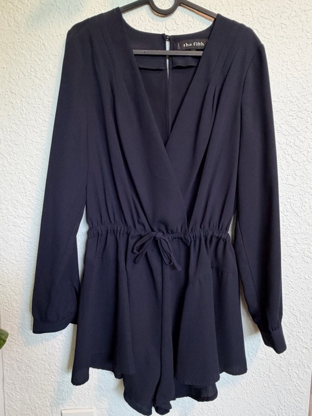 The Fifth Label Navy Long Sleeve Romper